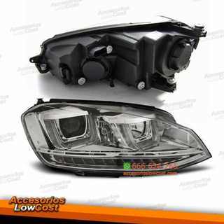FAROS DELANTEROS CON DRL LED PARA VW GOLF VII, 11