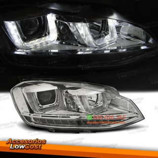 FAROS DELANTEROS CON DRL LED PARA VW GOLF VII, 11