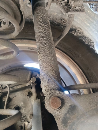 AMORTIGUADOR TRASERO IZQUIERDO MERCEDES-BENZ CLAS