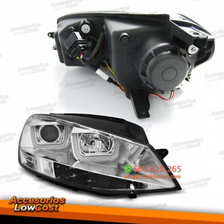 FAROS DELANTEROS CON DRL LED PARA VW GOLF VII, 11