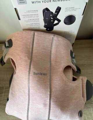 Portabebés BabyBjörn Baby Carrier Mini soft jersey