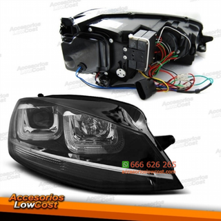 FAROS DELANTEROS CON DRL LED PARA VW GOLF VII, 11