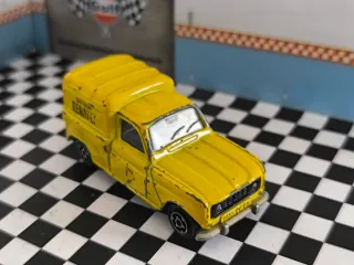 Renault 4L Majorette Amarillo