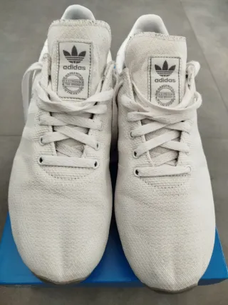 Zapatillas Adidas LA Trainer Weave Blancas