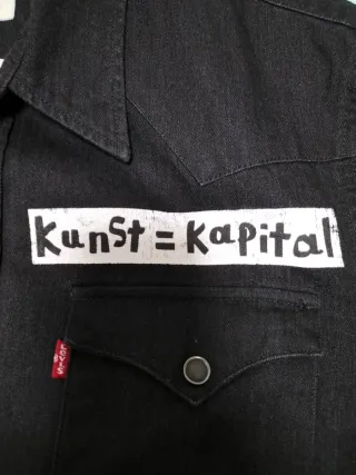 Camisa David delfín x Levis Talla S