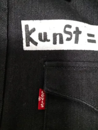 Camisa David delfín x Levis Talla S