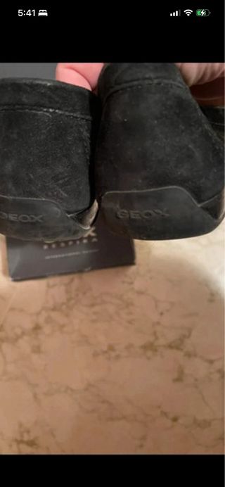 Geox Respira Mocasines Negros Mujer