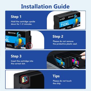Oritdge 712XL tinta BMCY HP DesignJet T650