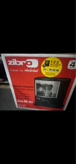 Estufa de parafina Zibro RS-122