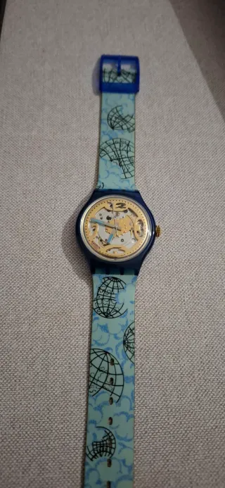 Orologio Swatch Automatico Mappamondo swiss