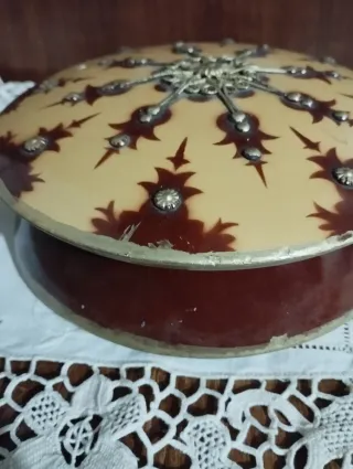 Portagioie antico decorato