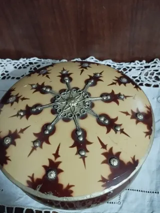 Portagioie antico decorato