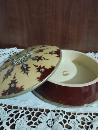 Portagioie antico decorato