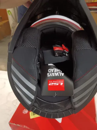 Casco LS2 Drifter Solid Blanco Moto Talla M