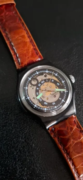 Orologio Swatch Automatico Scheletrato