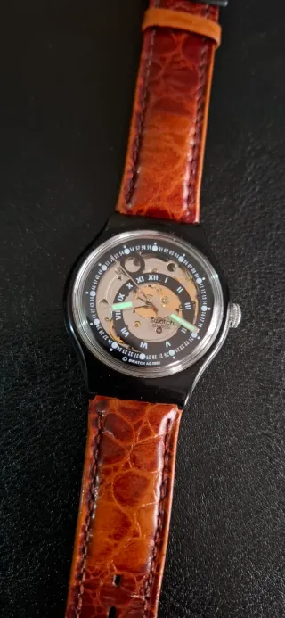 Orologio Swatch Automatico Scheletrato