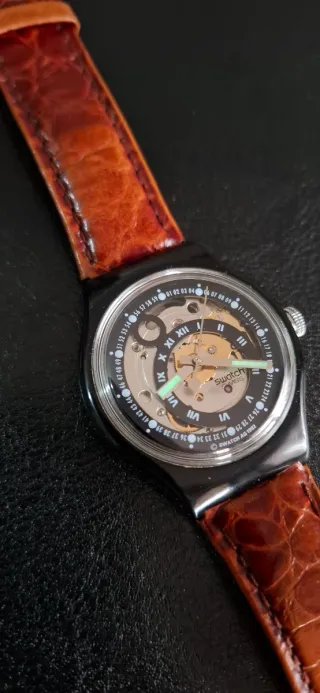 Orologio Swatch Automatico Scheletrato