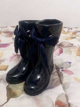 Botas de agua Giossepo niña negras Talla 25