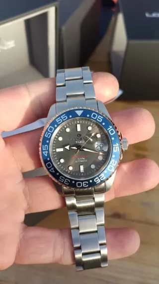 Reloj Lorenz Tako Profesional Blue Automático