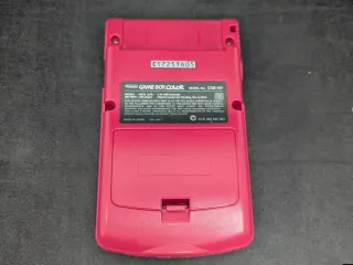 Nintendo GameBoy Color Roja CGB-001