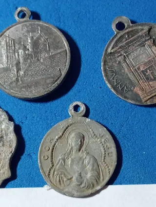 Lotto 2 Medagliette Votive