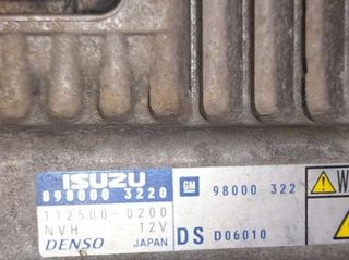 Opel 1085530 centralita 898000-3220 meriva 1.7