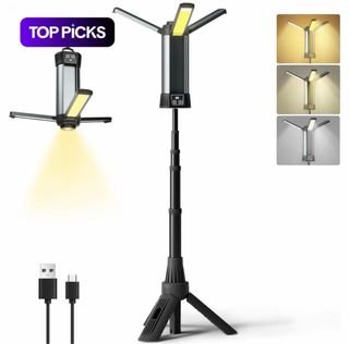 Luz LED Portátil Trípode Ajustable