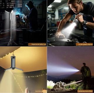 Luz LED Portátil Trípode Ajustable