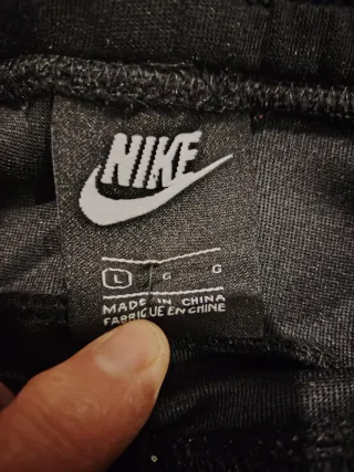 Chándal Nike Tech Fleece Talla L Negro