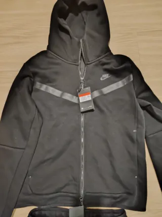 Chándal Nike Tech Fleece Talla L Negro