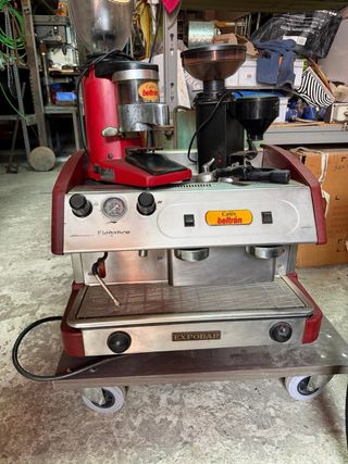 Cafetera Industrial Expobar Elegance + dos molinos