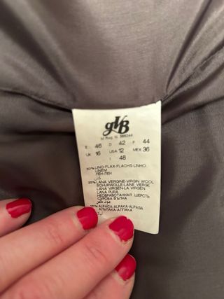 Giacca donna Caractère marrone/grigia