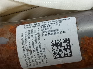 AIRBAG CORTINA DELANTERO DERECHO FORD FOCUS BERLI