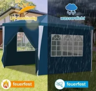 Cenador 3x3 impermeable, con bolsa de transporte