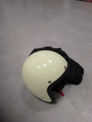 Casco Custom Harley Davidson Blanco