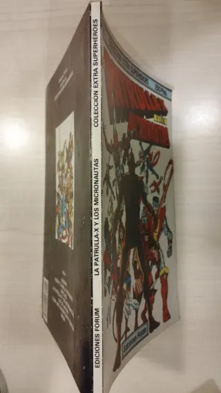 Cómic Patrulla X y los Micronautas. Número 4
