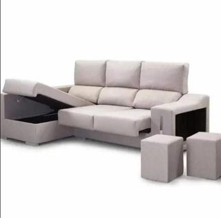 Sofá chaise longue Oscar gris