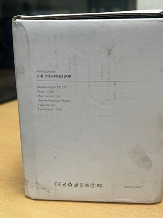 Mini Compresor Aire Digital 150 PSI | ¡Nuevo!