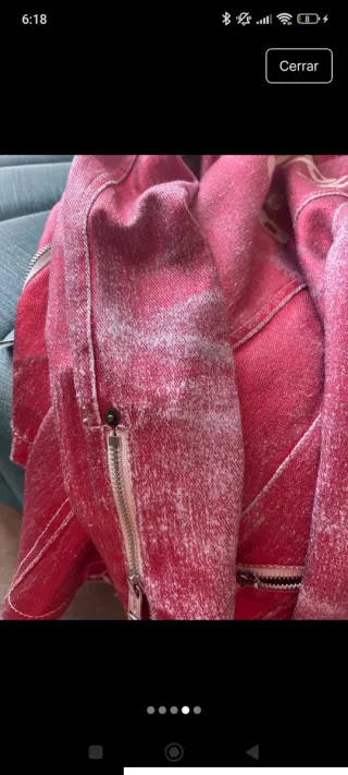 Chaqueta Highly Preppy Roja Talla XS