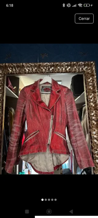 Chaqueta Highly Preppy Roja Talla XS