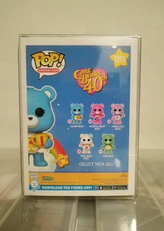 Funko Pop! Champ Bear 1203 Flocked Chase+Protector