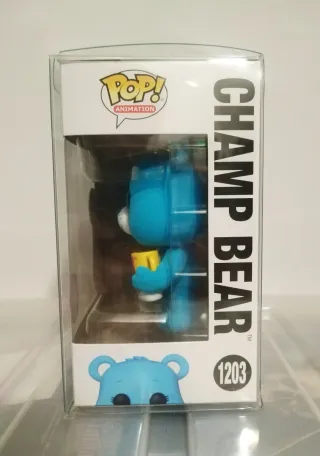 Funko Pop! Champ Bear 1203 Flocked Chase+Protector