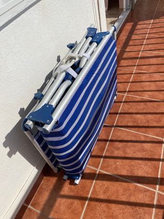 4 Tumbonas Plegables Playa