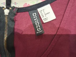 Camiseta larga calavera geométrica cremallera