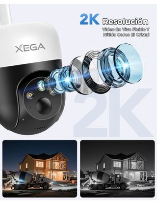 Cámara Solar XEGA 4G Vigilancia Exterior