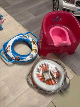 Orinal infantil y adaptador WC Todo por 10 €