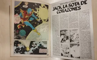 Cómic Jack la Sota de Corazones.Extra Superhéroes