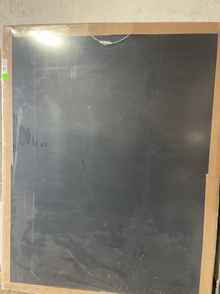 Canape negro/gris plastico