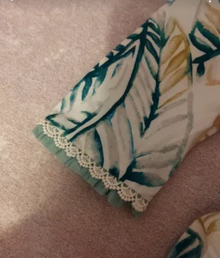 Vestido estampado hojas