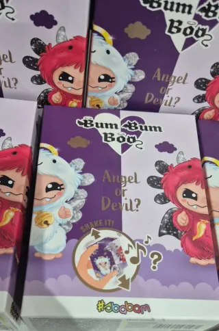 Peluche Bum Bum Boo Angel or Devil?
